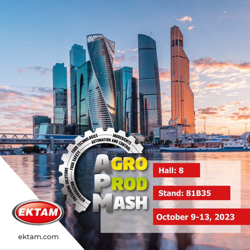 We will be waiting for you at AGROPRODMASH Exhibition in Moscow!